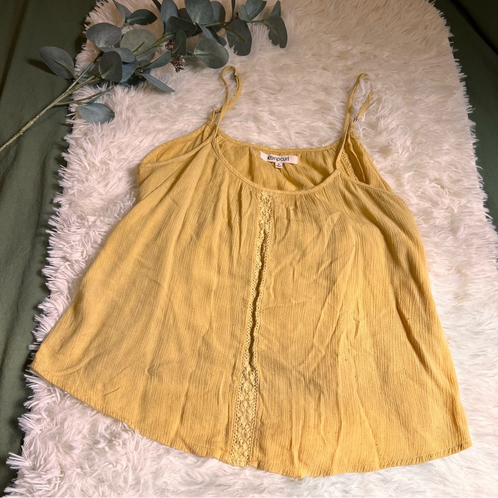 *3 for $25* Rip Curl yellow camisole summer tank